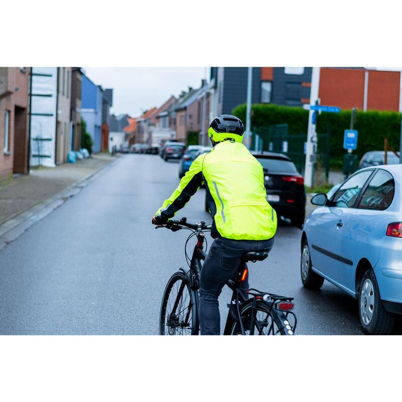 Veste de pluie  imperméable et réfléchissante