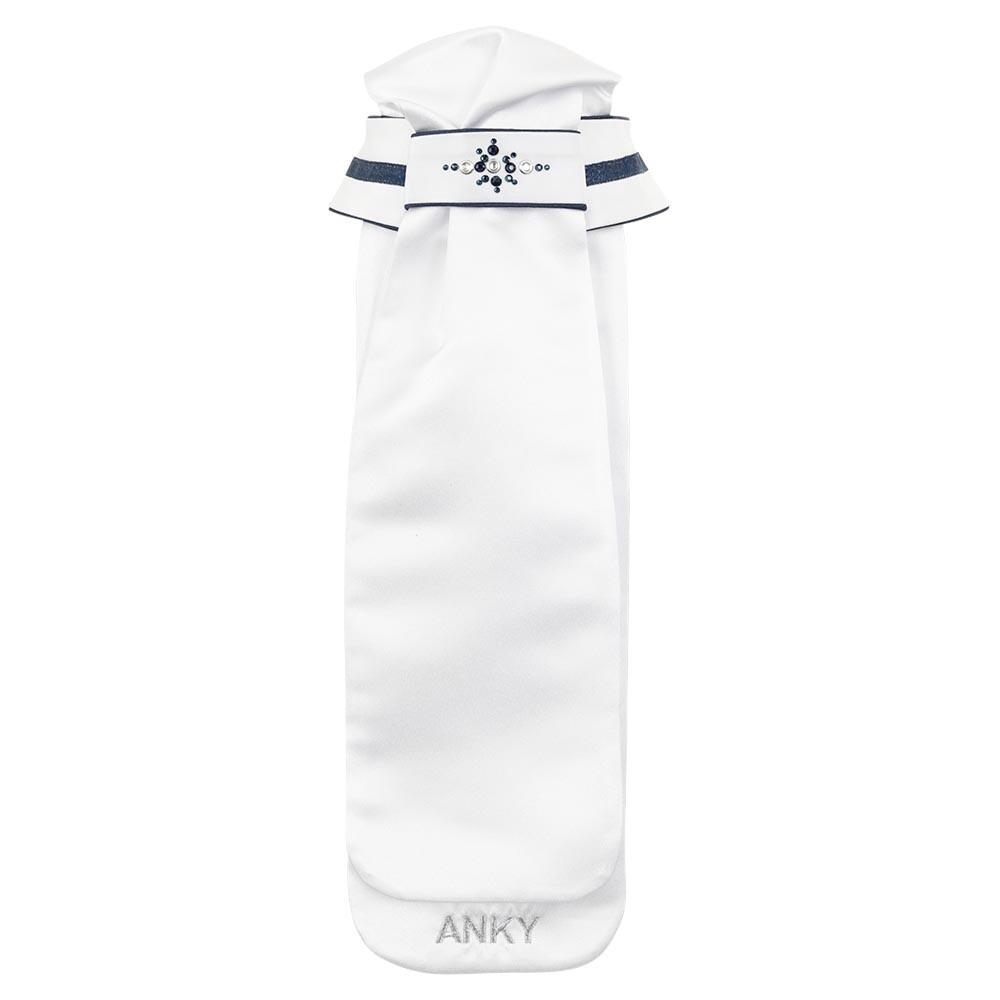 Anky - Cravate D'Équitation Anky Stock Stone-deluxe C-wear - Cravate - Blanc|bleu - 40 M - Decathlon