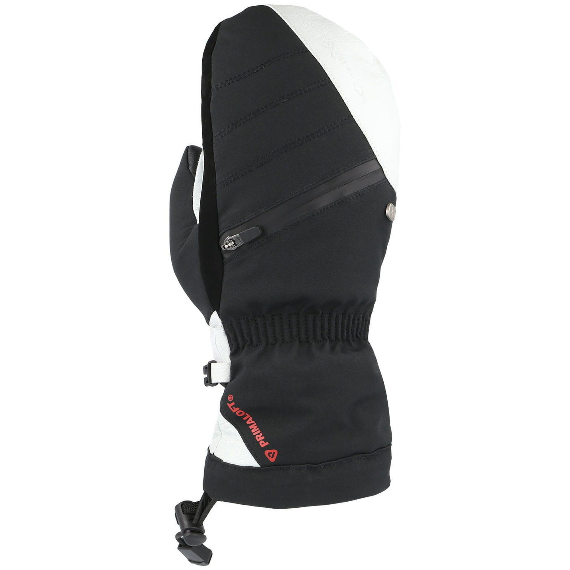 Rękawiczki narciarskie i snowboardowe damskie KINETIXX Alina Mitt white/black