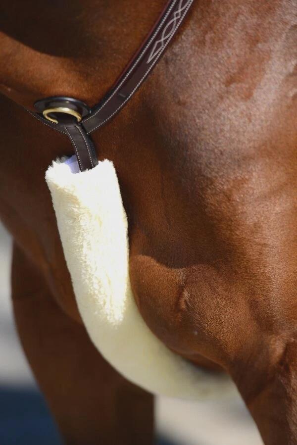 KENTUCKY HORSEWEAR Kentucky Jachtmartingaal Cover Bont Zwart