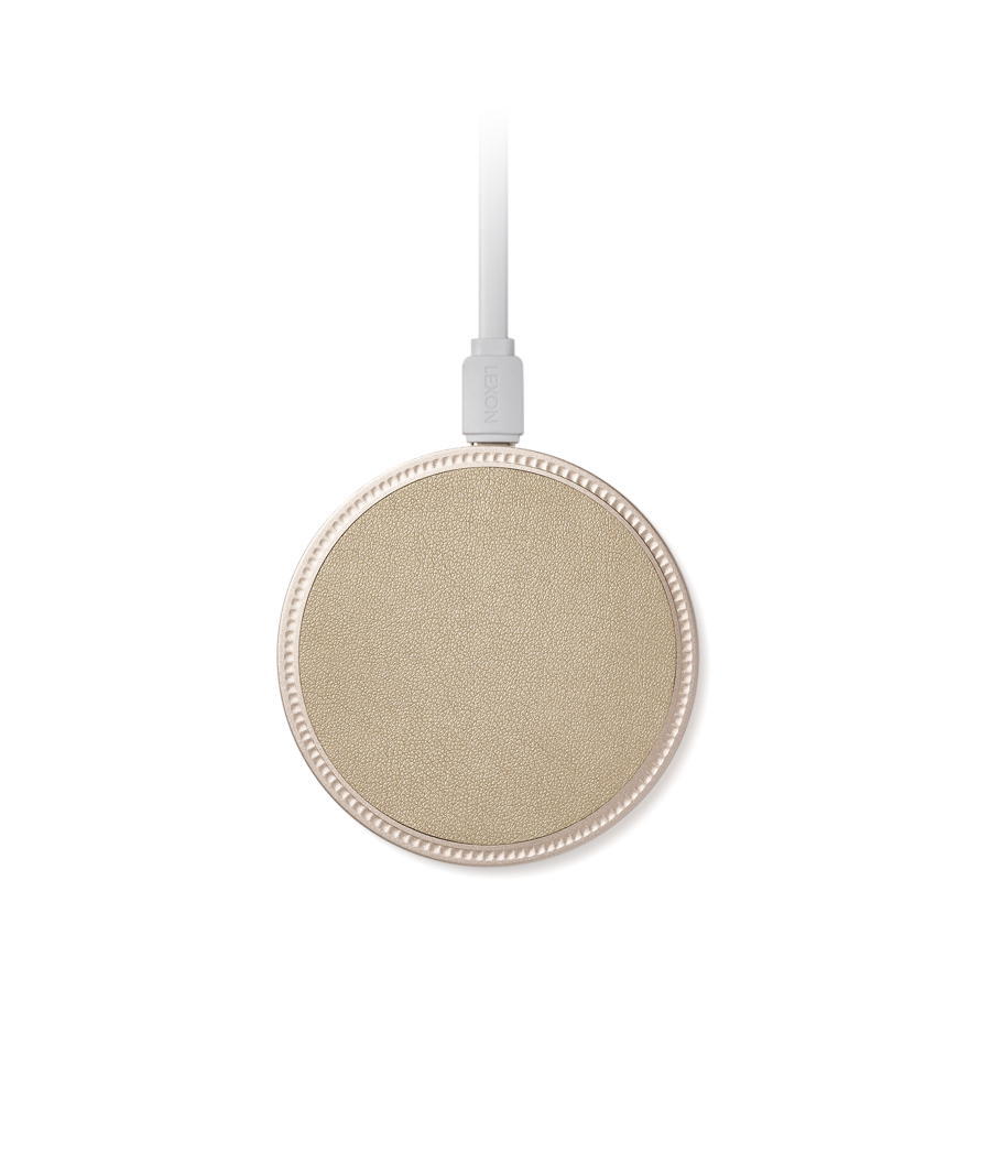 Carregador Lexon Qi Powerup dourado 4/7