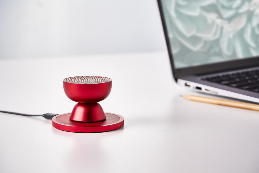 Carregador Lexon Qi Powerup vermelho 7/7