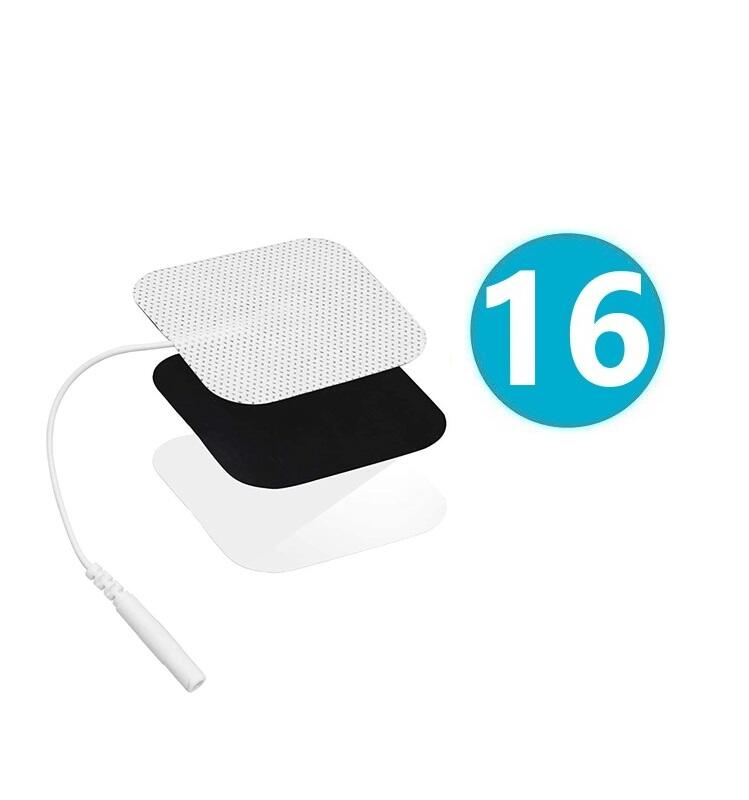 16 Electrodes 50 X 50 mm adhésives avec gel hydrophile 2/2