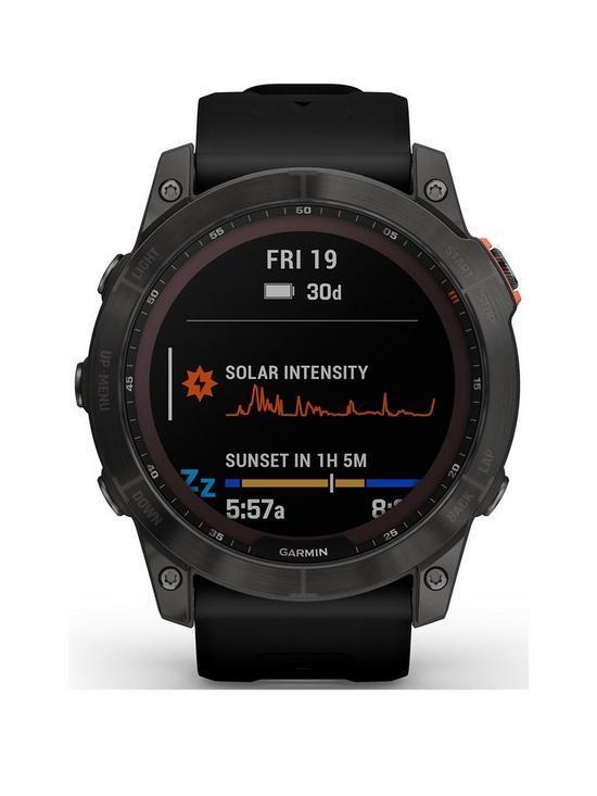 Garmin Fenix 7 Solar Multisport GPS Watch 47MM Large Slate Grey Refurbished 2/7