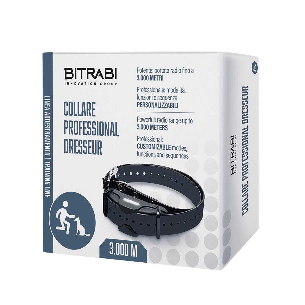 Coleira profissional para treino de cães Dresseur BITRABI 2/2