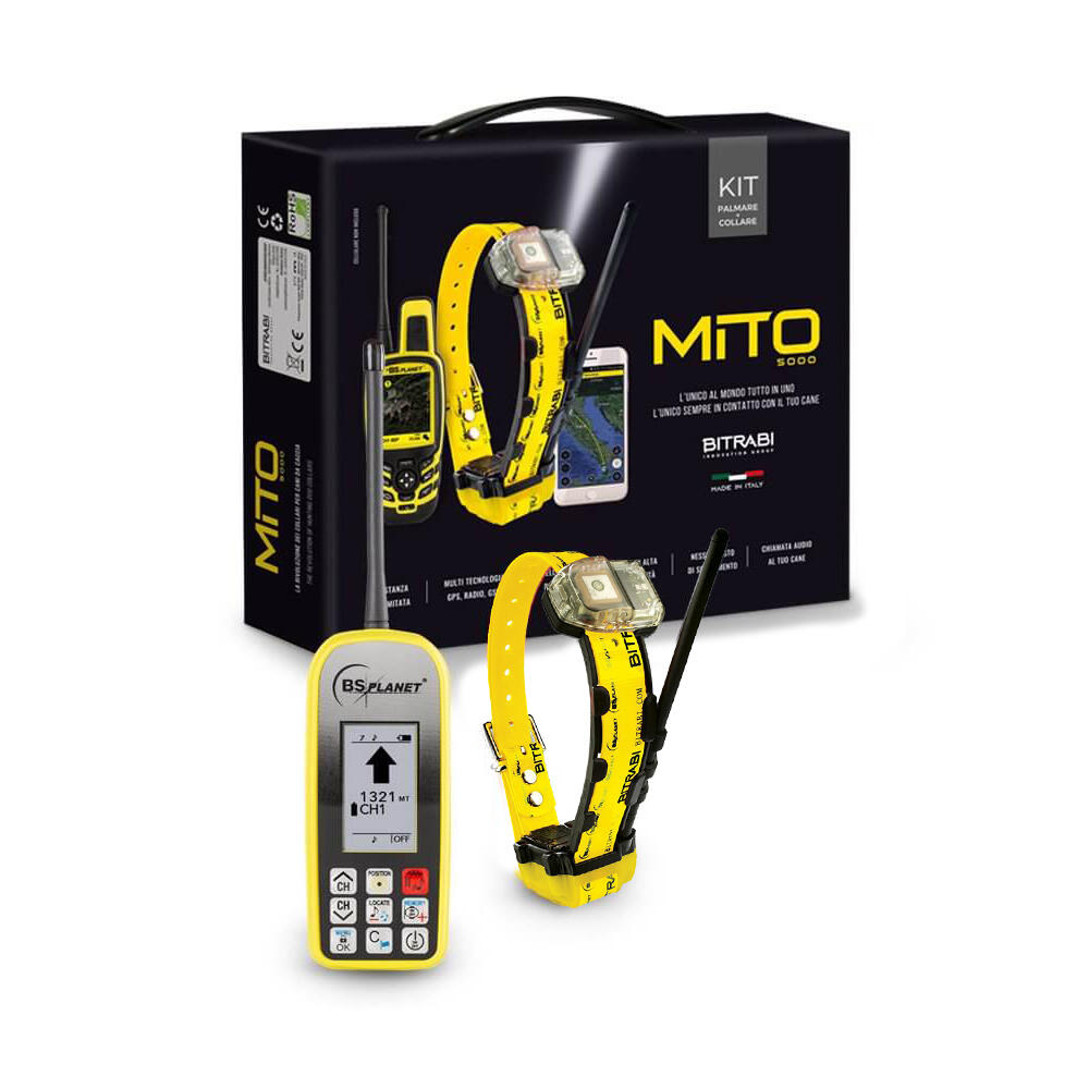 Collar Radio + GPS para perros caza Mito 5100 + Mando localizador BS103 Legend 2/3