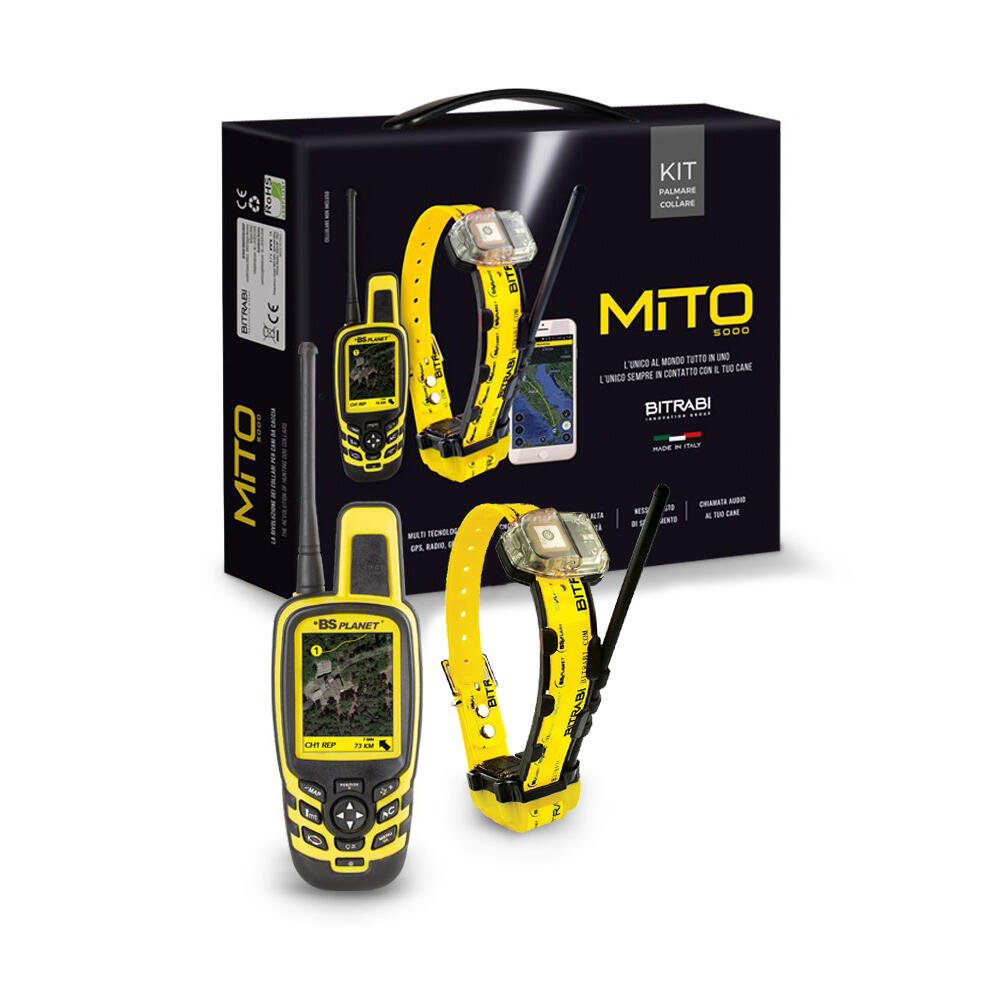 Coleira GPS para cães de caça Mito 5100 + BS3000 Mapa aberto comando localizador 2/3