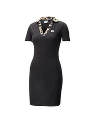 Robe pour femme Puma col en V noir