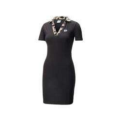 Robe pour femme Puma col en V noir