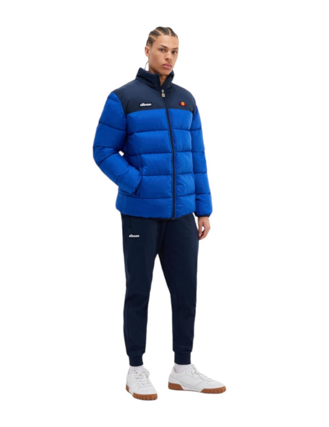 Vestes pour hommes Ellesse chaleureuses bleu foncé 3/6