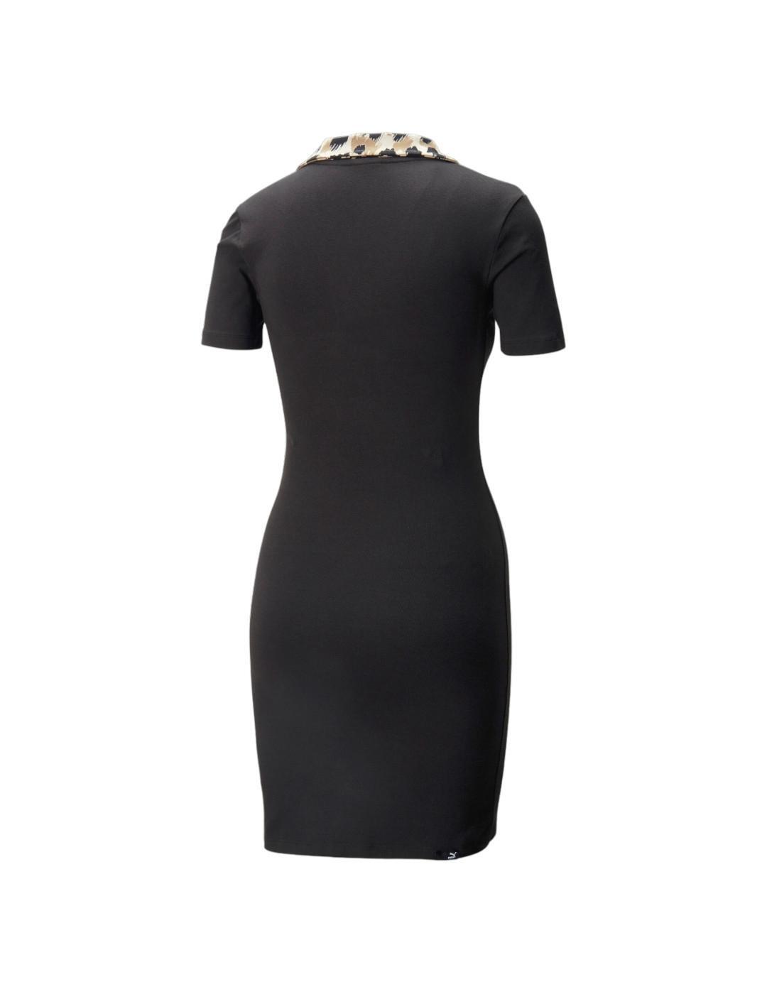 Robe pour femme Puma col en V noir 2/3