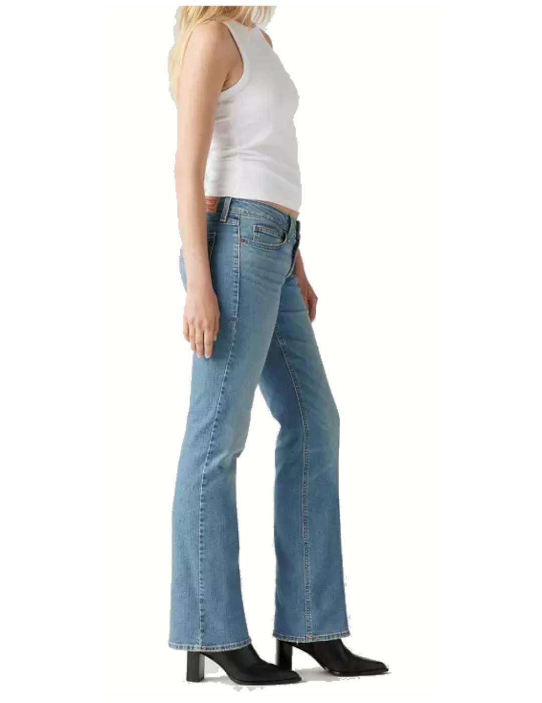 Pantalón para Mujer Levi´s Superlow boot Azul 3/3