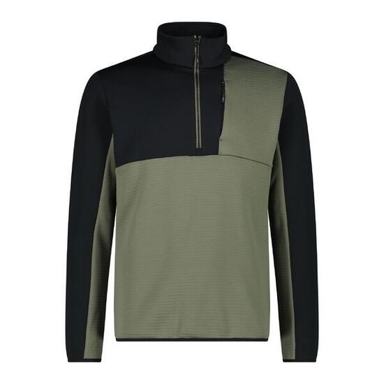 Fleece Pullover Herren - CMP Men's Second Layer - Olive