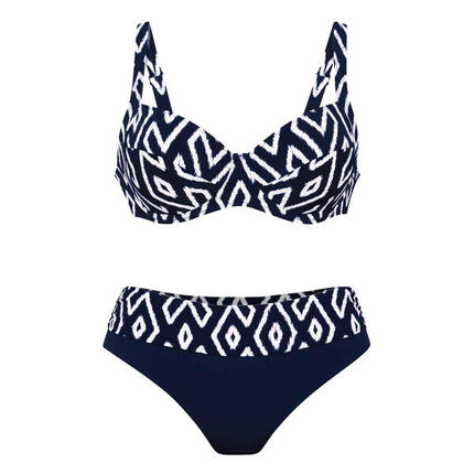 Bikini-Set Damen - Schwimmen - Tribal Monotones