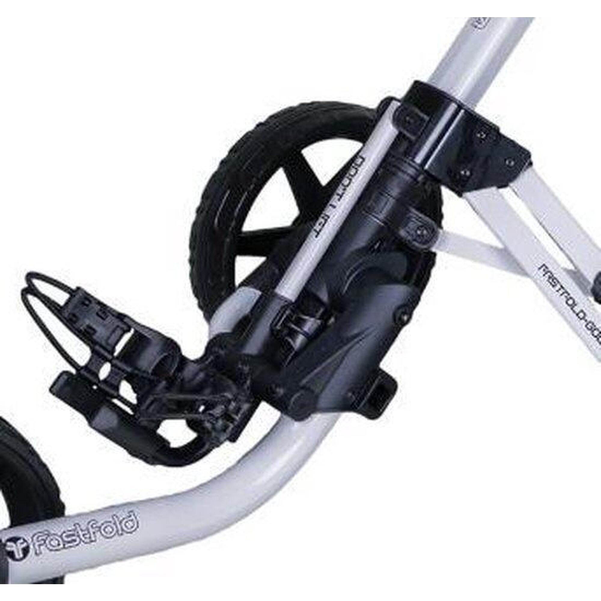 Chariot de golf FastFold Mission 5.0 - Blanc Noir