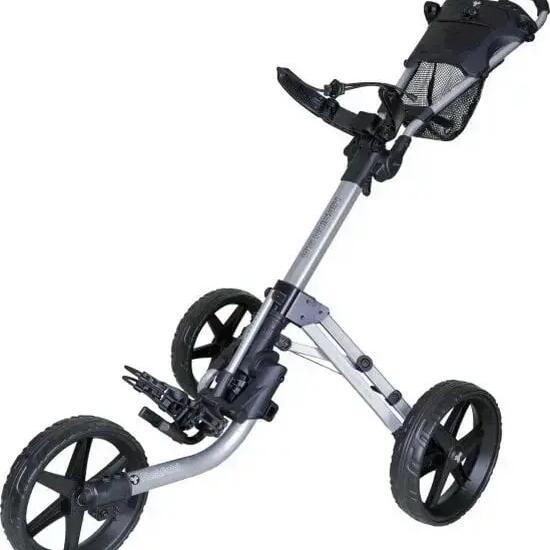FastFold Mission 5.0 Golftrolley - Zilver Zwart