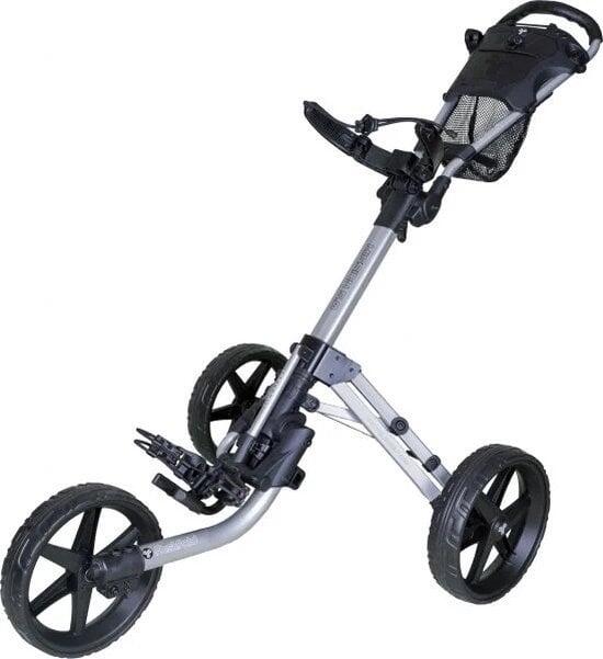 FastFold Mission 5.0 Golftrolley - Zilver Zwart 3/5