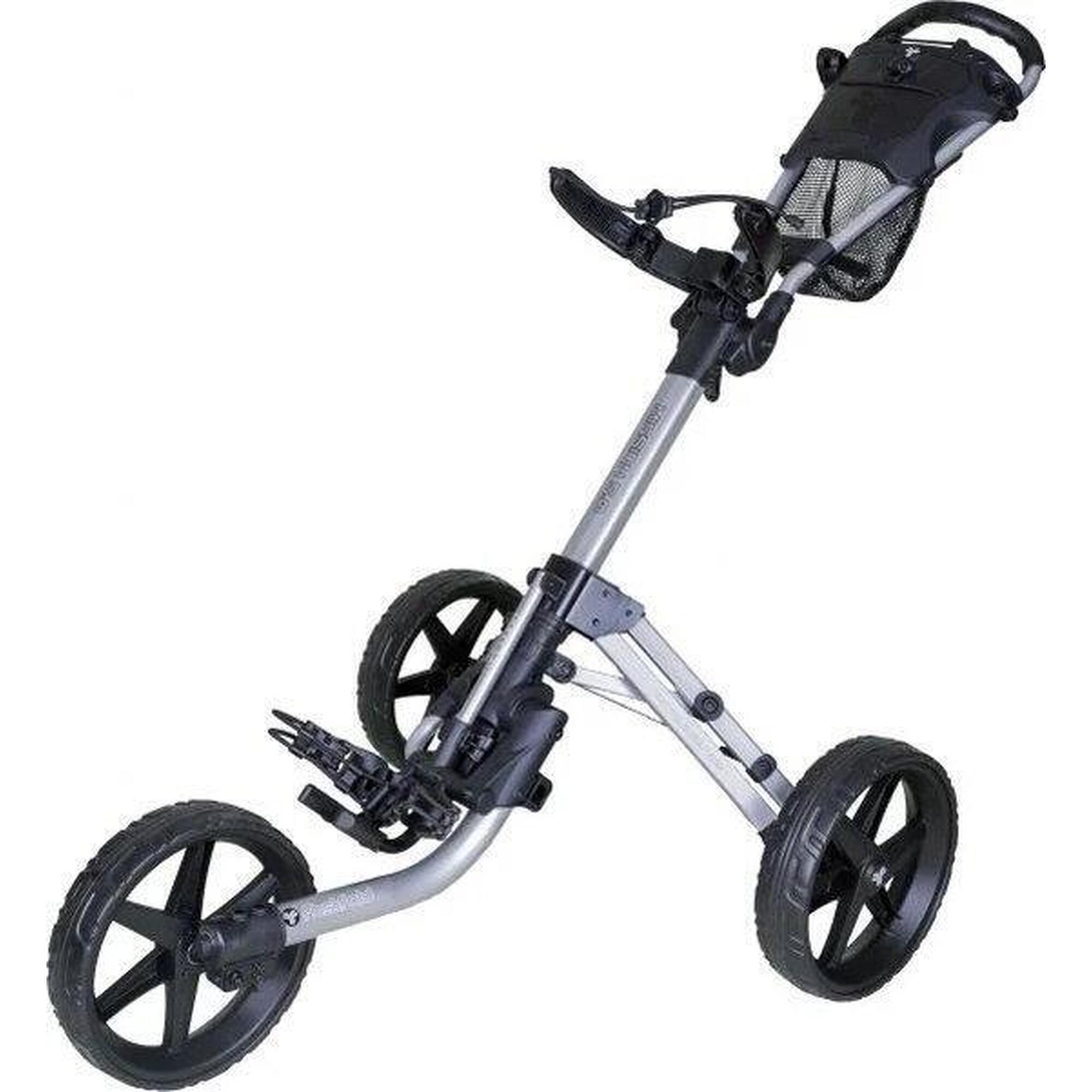 Flat By Fastfold - Chariot De Golf Fast Fold Mission 5.0 - Chariot De Golf - Gris|noir - Taille Unique - Decathlon