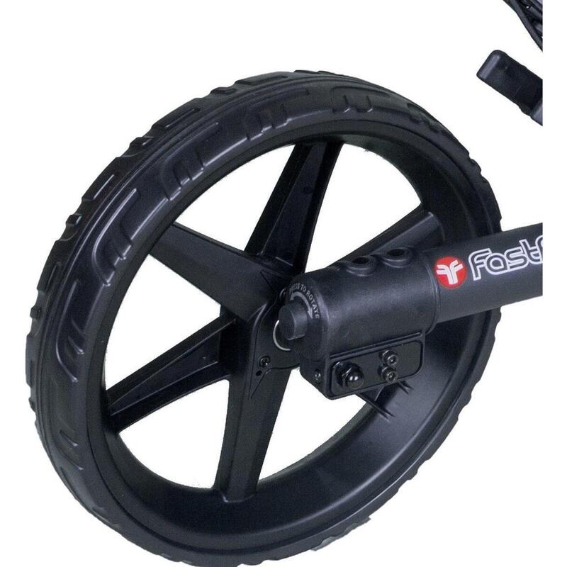 Chariot de golf FastFold Mission 5.0 - Charbon mat - Noir