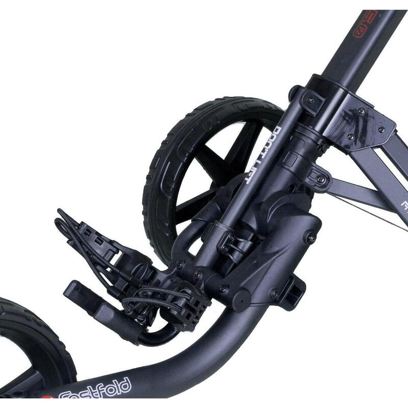 Chariot de golf FastFold Mission 5.0 - Charbon mat - Noir