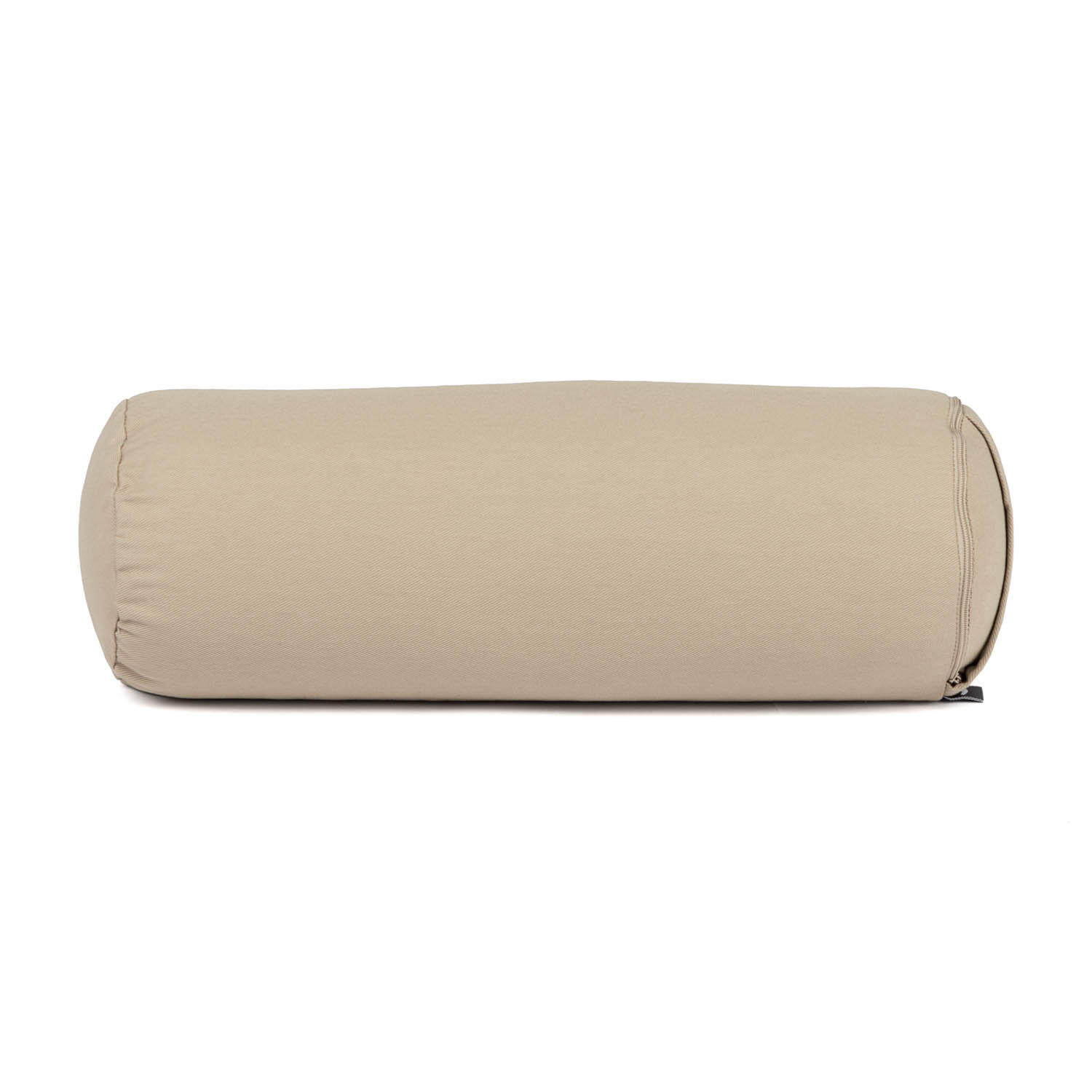 Yoga MINI BOLSTER ECO (Nackenrolle) Buchweizenschalen light taupe 2/5