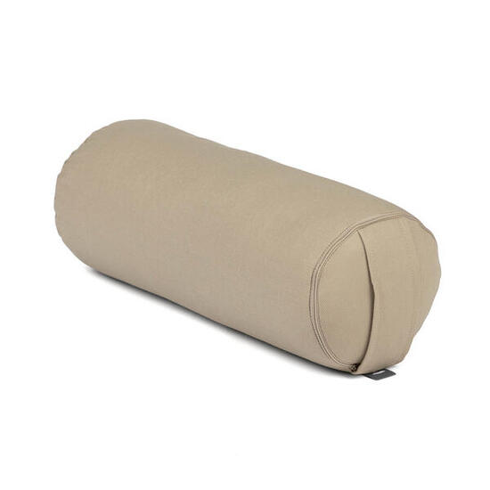 Yoga Mini-Bolster (rund), Nackenrolle, ECO, Buchweizenschalen Dunkelblau