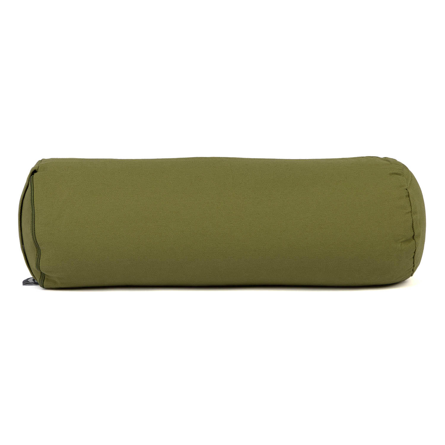 Yoga MINI BOLSTER ECO (Nackenrolle) Buchweizenschalen lodengrün 2/5
