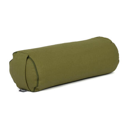Yoga Mini-Bolster (rund), Nackenrolle, ECO, Buchweizenschalen Dunkelblau