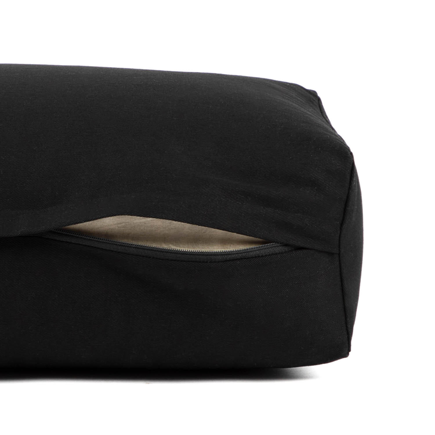 Yoga-Bolster SALAMBA ECO | Füllung:  Kapok schwarz 4/6
