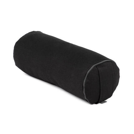 Yoga Mini-Bolster (rund), Nackenrolle, ECO, Buchweizenschalen Dunkelblau