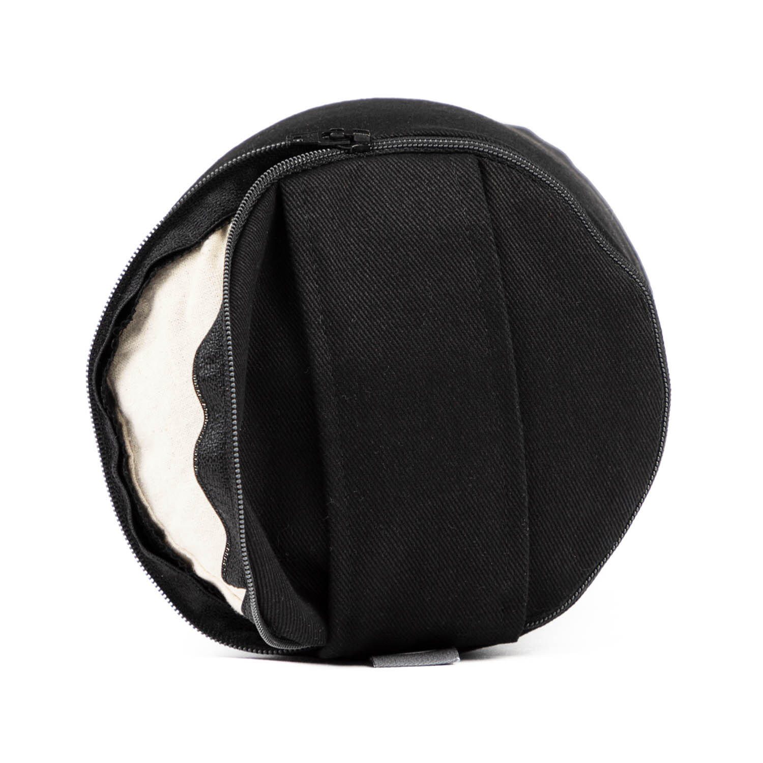 Yoga MINI BOLSTER ECO (Nackenrolle) Buchweizenschalen schwarz 3/5
