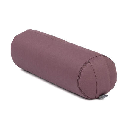 Yoga Mini-Bolster (rund), Nackenrolle, ECO, Buchweizenschalen Dunkelblau