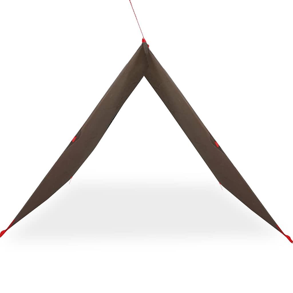 VidaXL Tendalino da Campeggio Impermeabile 306x306 cm Marrone. 4/7