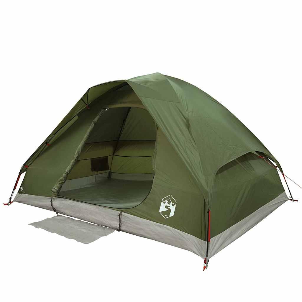 Tenda a cupola VidaXL 2 persone impermeabile verde oliva 4/7