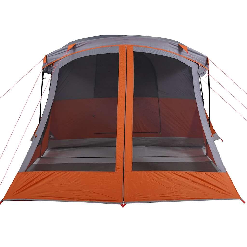 Tienda Vidaxl Impermeable de 4 Personas con Toldos - Naranja 6/7