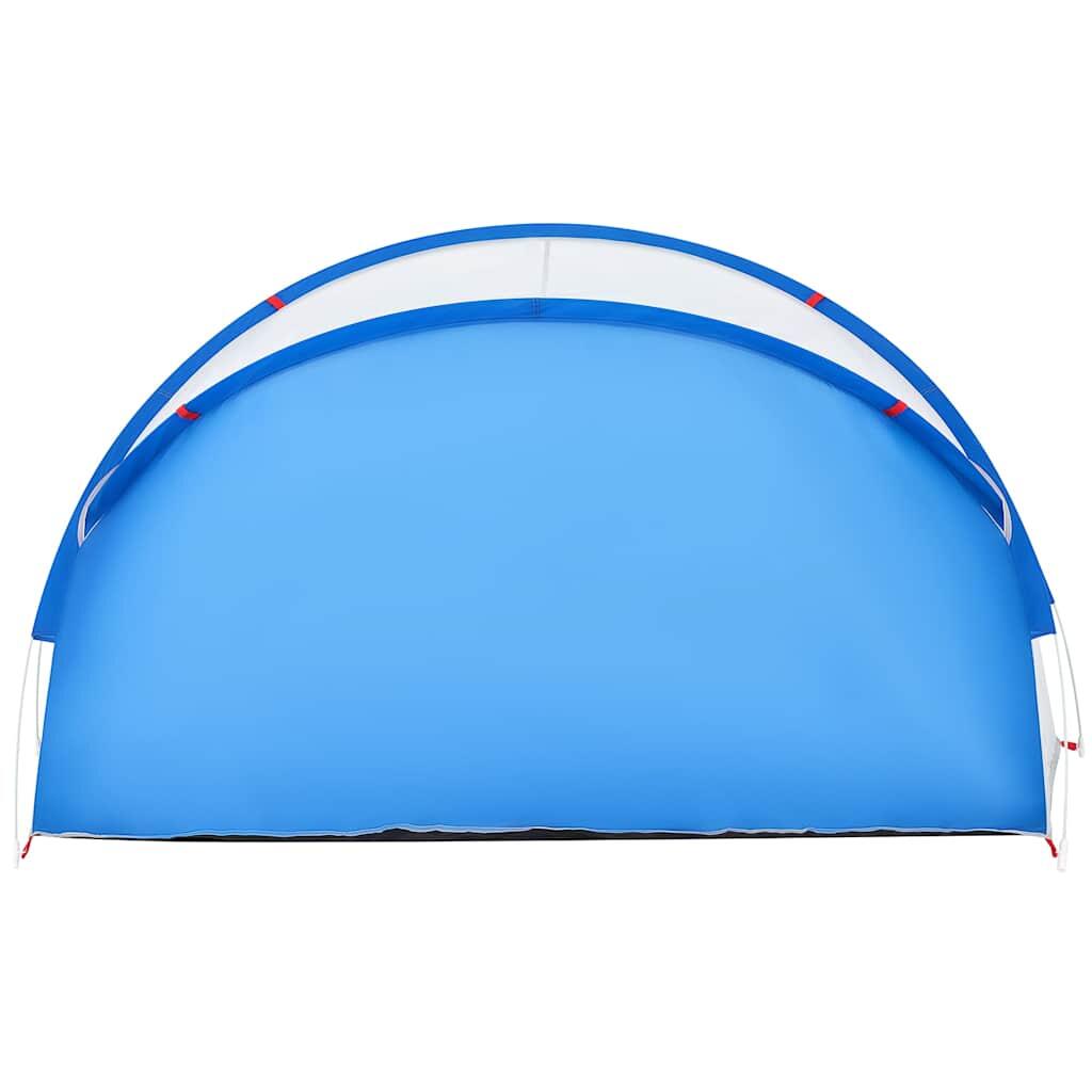 Tienda de playa pop-up VidaXL para 2 personas, impermeable, azul 7/7