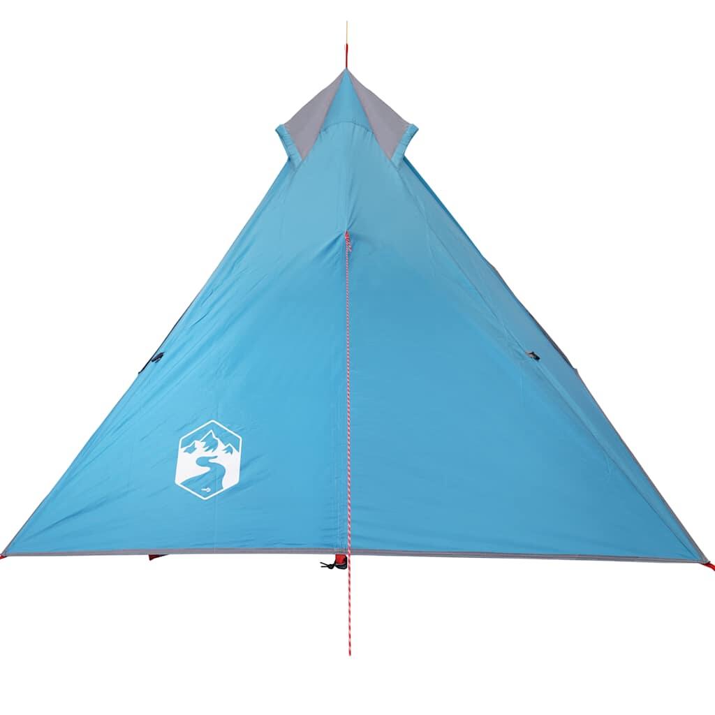 Tipi étanche Vidaxl pour 1 personne en bleu 6/7