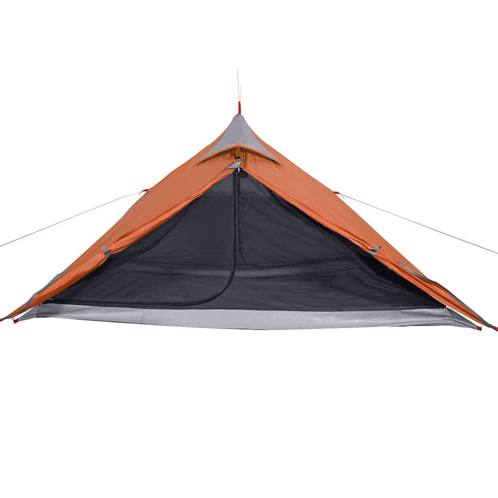 VidaXL hängendes Tipi-Zelt für 1 Person wasserdicht orange 6/7
