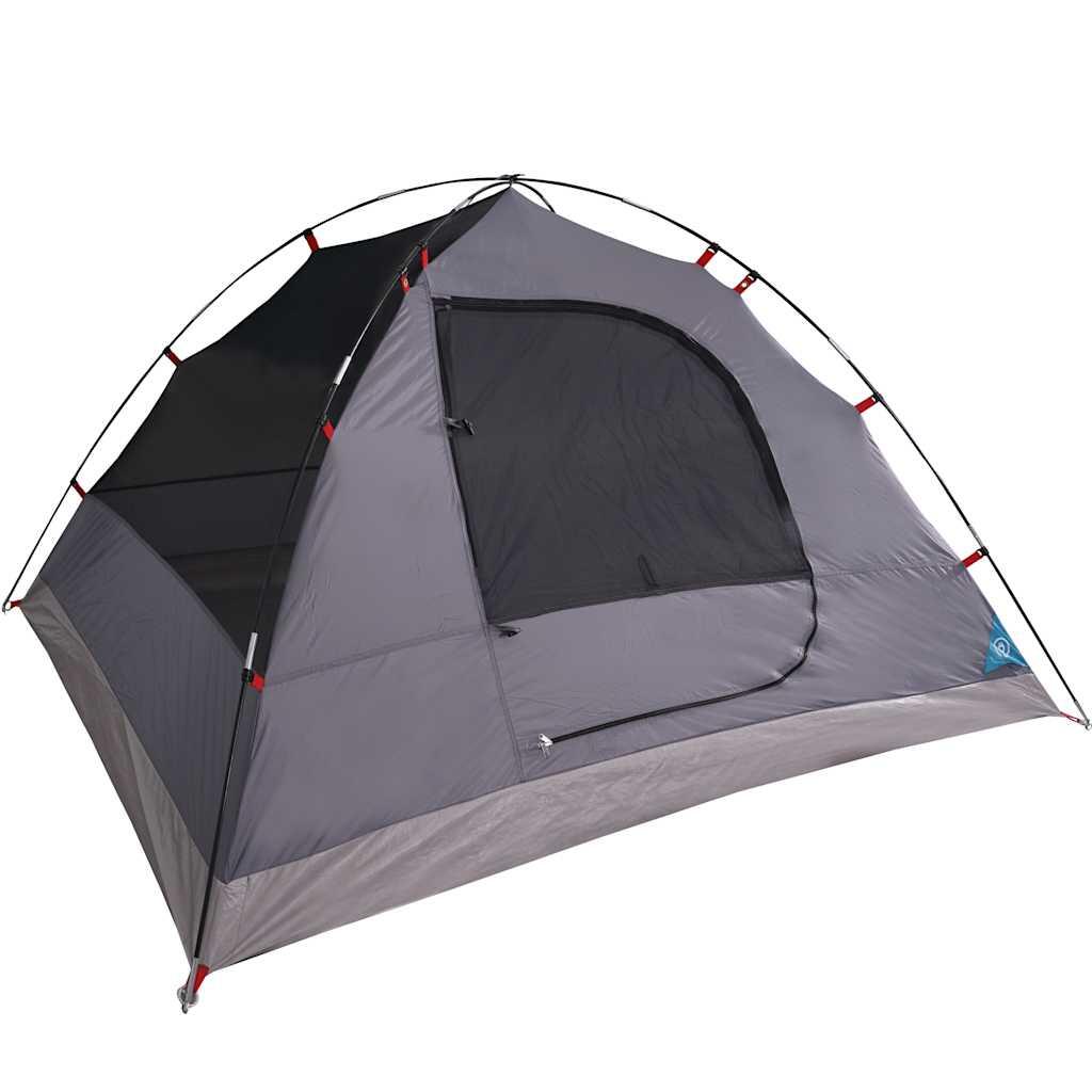 Tente dôme VidaXL 6 personnes imperméable bleue 6/7