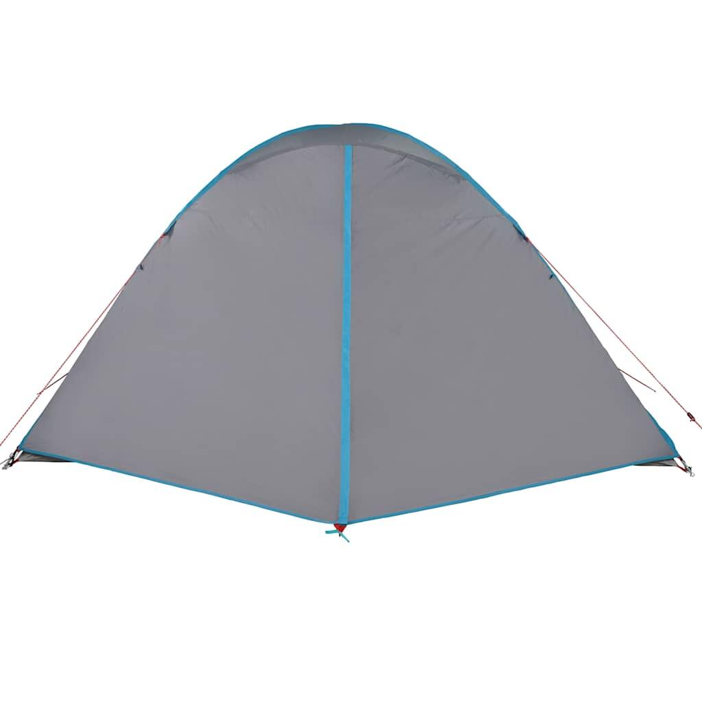 Tente dôme VidaXL 6 personnes imperméable bleue 7/7
