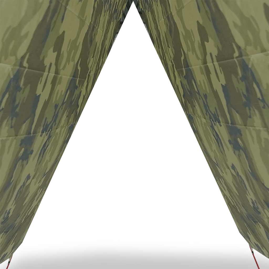 VidaXL Tendalino da Campeggio Impermeabile 406x306 cm Camouflage. 6/7