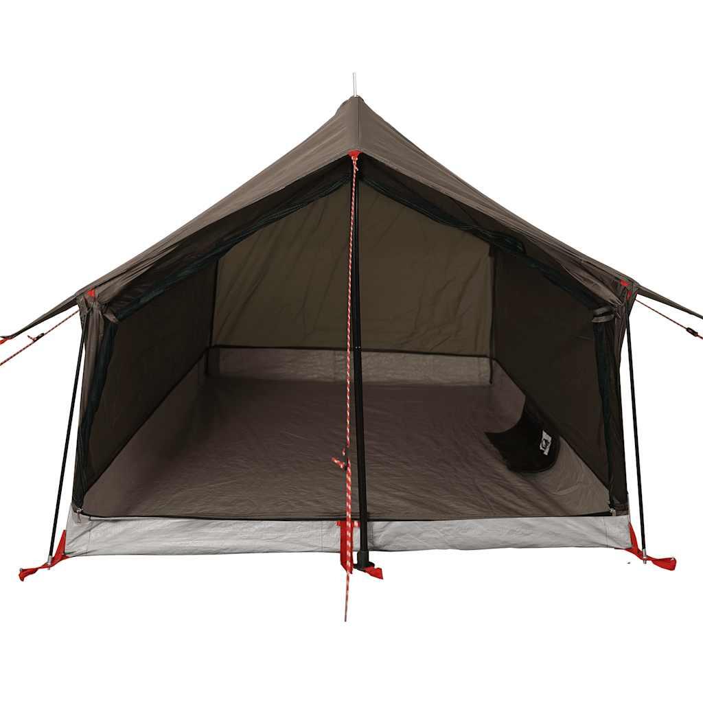 Tenda da campeggio impermeabile VidaXL 2 persone marrone 6/7