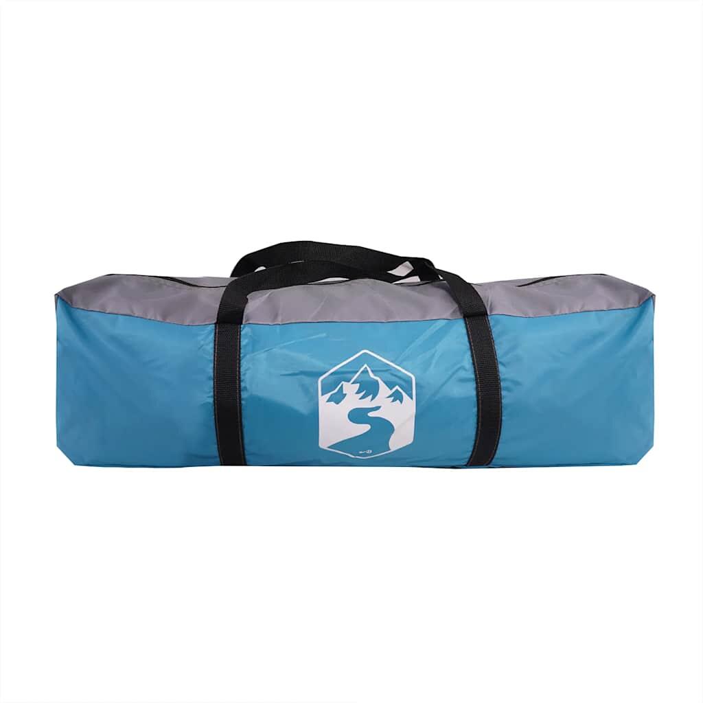 Vidaxl Carpa de Camping Impermeable 430x380x210 cm Azul 4/7