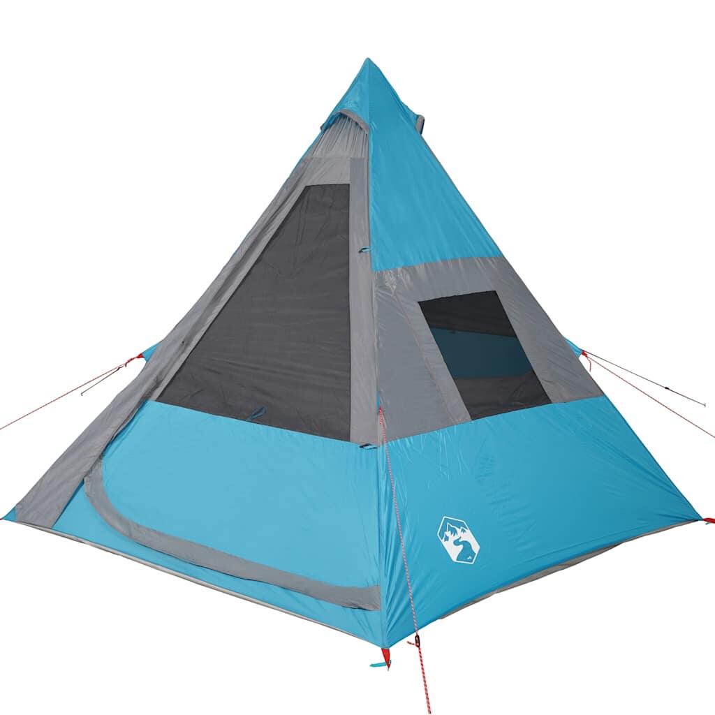 Vidaxl Tipitent Bleu Imperméable pour 7 Personnes 6/7