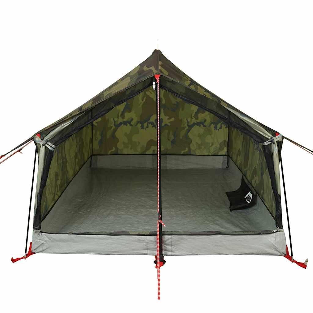 Tenda VidaXL impermeabile per 2 persone camouflage 6/7