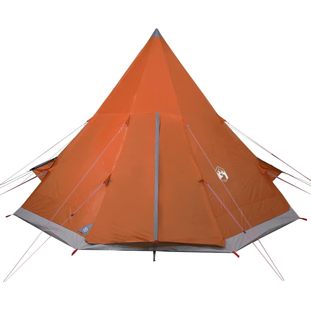 Vidaxl Tipi Impermeable 4 Personnes en Orange 6/7