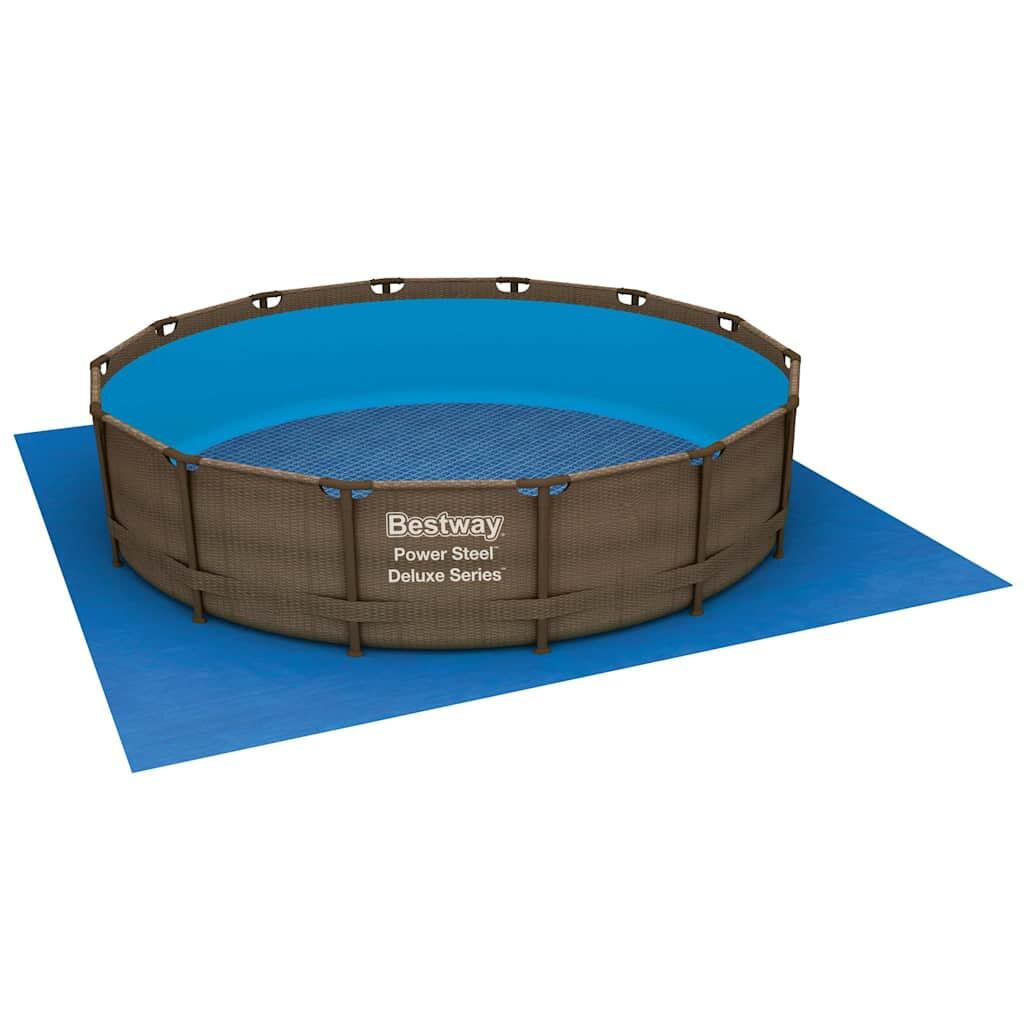 Bestway Tapis de sol pour piscine Flowclear 488x488 cm 3/7