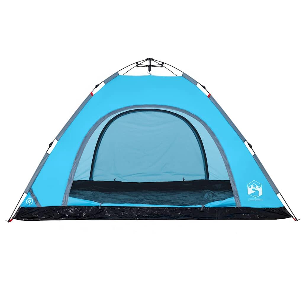 Tenda da campeggio vidaXL moderna blu per 5 persone 7/7