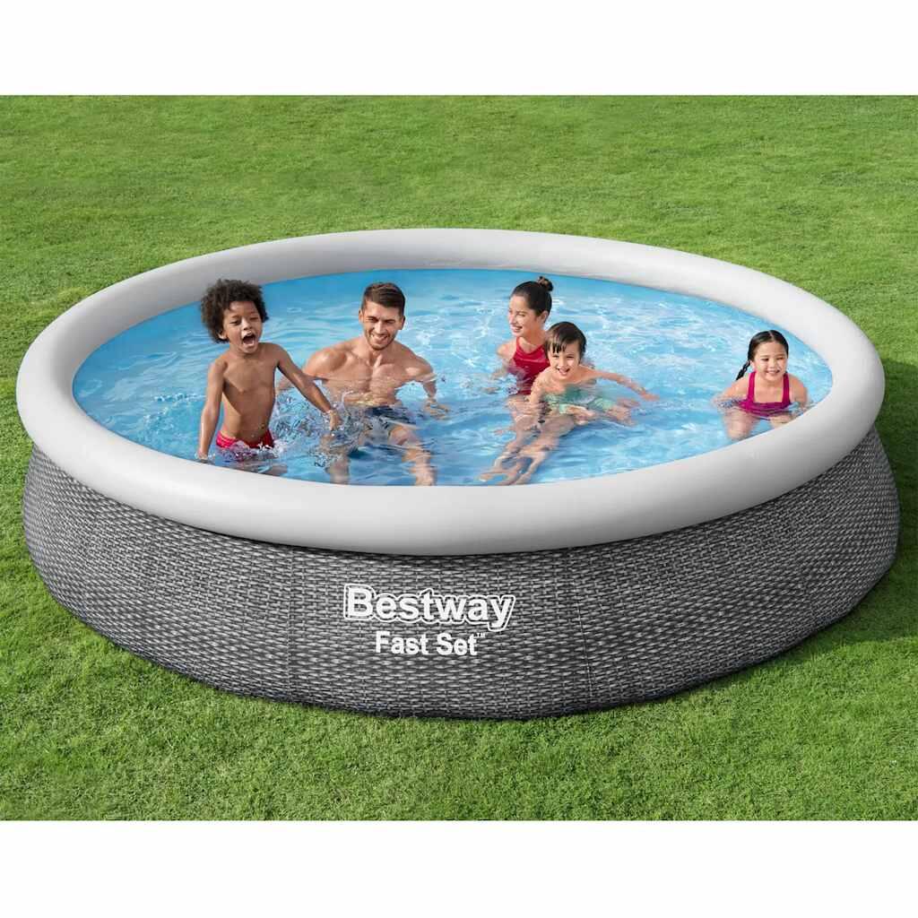 Bestway Zwembadset rond 366x76 cm 1/7