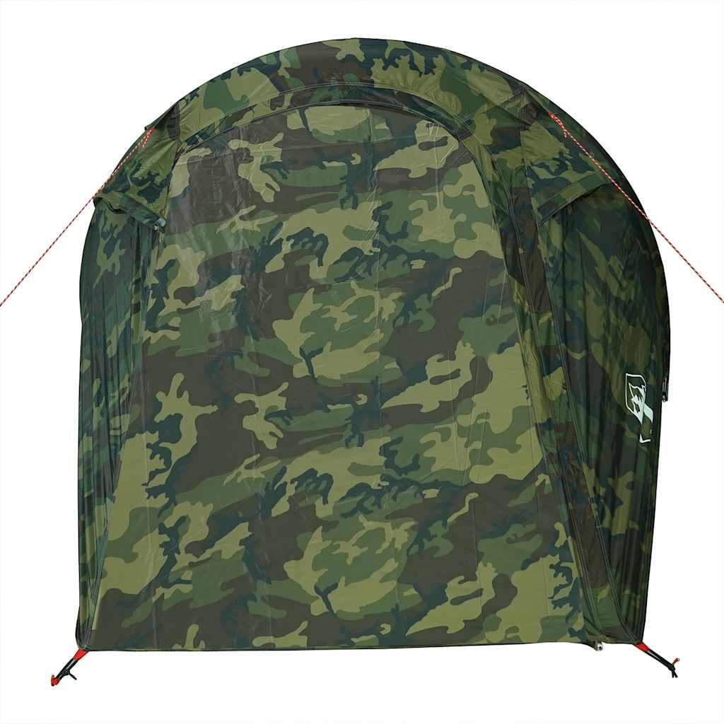 Tenda a tunnel VidaXL mimetica impermeabile per 2 persone 7/7